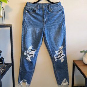 American Eagle mom fit jeans